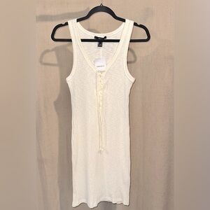 Women’s Bodycon Lace-Up Mini Dress Size L